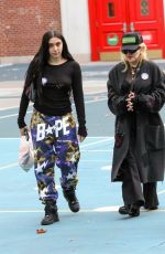 MADONNA and LOURDES LEON Out on Election Day in New York 11/05/2024