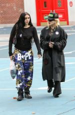MADONNA and LOURDES LEON Out on Election Day in New York 11/05/2024