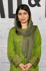 MALALA YOUSAFZAI at Bread & Roses Premiere in Los Angeles 11/14/2024