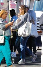MANDY MOORE Shopping at Studio City Farmers Market 11/10/2024