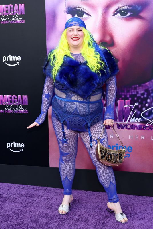 MARGIE PLUS at Megan Thee Stallion: In Her Words Los Angeles One Night Only Screening Event in IMAX at TCL Chinese Theatre in Hollywood 10/30/2024