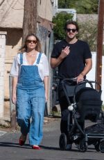 MARGOT ROBBIE and Tom Ackerley Out with Their Baby in Los Angeles 11/04/2024