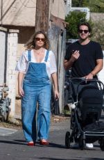 MARGOT ROBBIE and Tom Ackerley Out with Their Baby in Los Angeles 11/04/2024