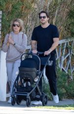 MARGOT ROBBIE and Tom Ackerley Out with Their Baby in Los Angeles 11/04/2024