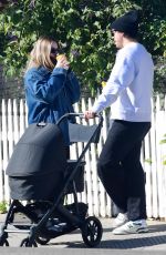 MARGOT ROBBIE and Tom Ackerley Out with Their Baby in Los Angeles 11/21/2024