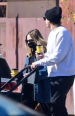 MARGOT ROBBIE and Tom Ackerley Out with Their Baby in Los Angeles 11/21/2024