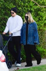 MARGOT ROBBIE and Tom Ackerley Out with Their Baby in Los Angeles 11/21/2024