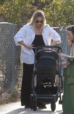 MARGOT ROBBIE Out with Her Baby in Los Angeles 11/06/2024