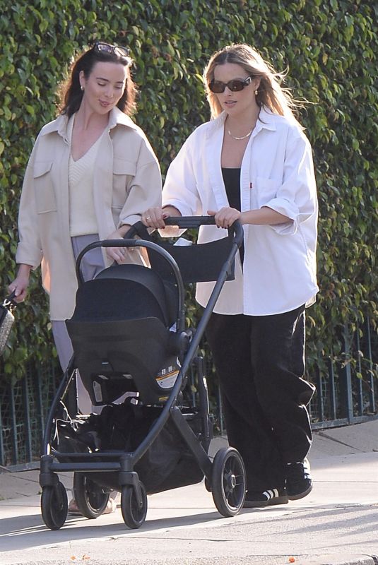 MARGOT ROBBIE Out with Her Baby in Los Angeles 11/06/2024
