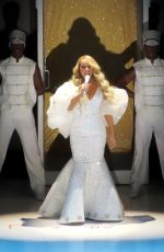 MARIAH CAREY Performs at Her Christmas Concert at Hollywood Bowl in Los Angeles 11/08/2024
