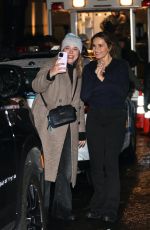 MARISKA HARGITAY Braves the Rain to Film at Law and Order: SVU Set in New York 11/23/2024