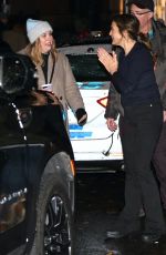 MARISKA HARGITAY Braves the Rain to Film at Law and Order: SVU Set in New York 11/23/2024