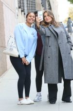 MARISKA HARGITAY on the Set of Law & Order: SVU in Uptown Manhattan 11/04/2024