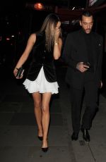 MAURA HIGGINS on a Date Night at London Palladium 11/11/2024