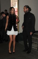 MAURA HIGGINS on a Date Night at London Palladium 11/11/2024