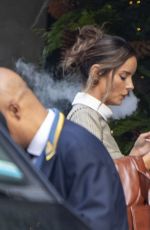 MAURA HIGGINS Out for Lunch at Claridges in London 11/13/2024