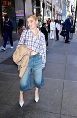 MEG DONNELLY Leaves NBC Studios in New York 11/05/2024