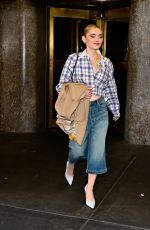 MEG DONNELLY Leaves NBC Studios in New York 11/05/2024