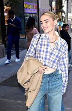 MEG DONNELLY Leaves NBC Studios in New York 11/05/2024