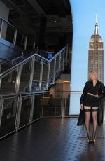 MEG DONNELLY Visits Empire State Building in New York 11/04/2024