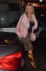 MEGAN BARTON-HANSON and LEAH RAY Night Out in London 11/20/2024