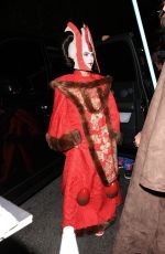 MEGAN FOX and MGK Arrives at Kendall Jenner