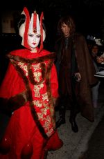 MEGAN FOX and MGK Arrives at Kendall Jenner
