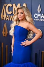 MEGAN MORONEY at 58th Annual CMA Awards at Bridgestone Arena in Nashville 11/20/2024