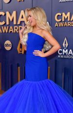 MEGAN MORONEY at 58th Annual CMA Awards at Bridgestone Arena in Nashville 11/20/2024
