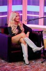 MEGAN MORONEY at SiriusXM Studios in Nashville 11/11/2024