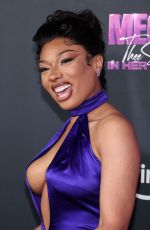 MEGAN THEE STALLION at Megan Thee Stallion: In Her Words Los Angeles One Night Only Screening Event in IMAX at TCL Chinese Theatre in Hollywood 10/30/2024