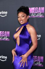 MEGAN THEE STALLION at Megan Thee Stallion: In Her Words Los Angeles One Night Only Screening Event in IMAX at TCL Chinese Theatre in Hollywood 10/30/2024