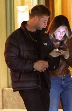 MEGHANN FAHY and Leo Woodall Out on a Date Night in New York 11/19/2024
