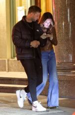 MEGHANN FAHY and Leo Woodall Out on a Date Night in New York 11/19/2024