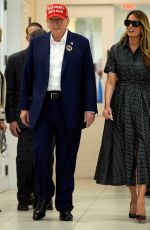 MELANIA and Donald TRUMP Casting Their Votes for 2024 U.S Presidential Election in Palm Beach 11/05/2024