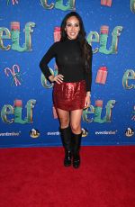 MELISSA GORGA at Elf 2nd Broadway Revival Opening Night in New York 11/17/2024