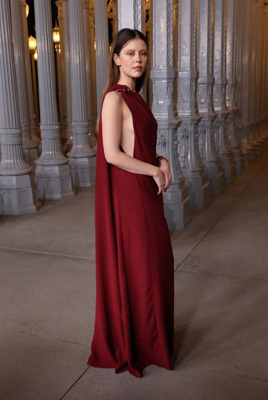 MIA GOTH at 2024 LACMA Art and Film Gala Presented by Gucci in Los Angeles 11/02/2024