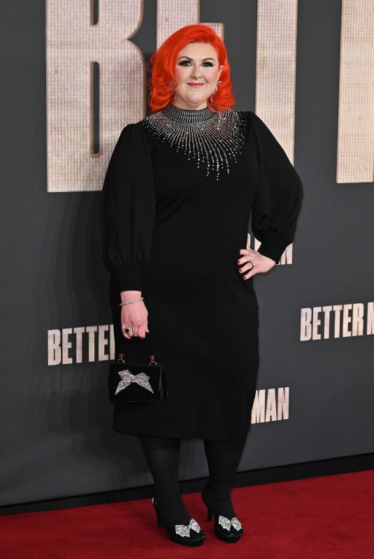 MICHELLE MCMANUS at Better Man Premiere in London 11/27/2024