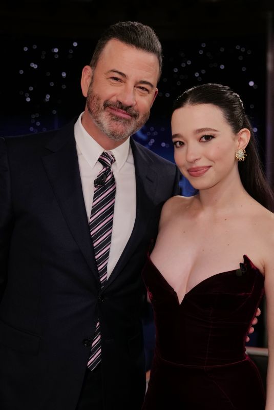MIKEY MADISON at Jimmy Kimmel Live 11/14/2024