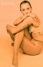 MILEY CYRUS for Harper