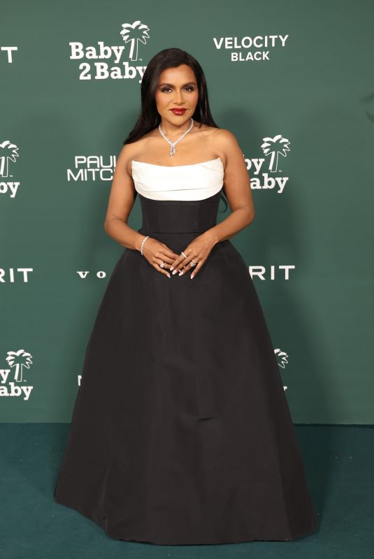MINDY KALING at 2024 Baby2Baby Gala Presented by Paul Mitchel in Los Angeles 11/09/2024