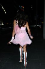 MING LEE SIMMONS Arrives at a Halloween Party at Lavo in West Hollywood 10/30/2024