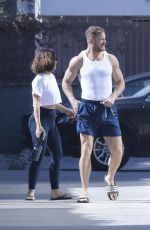 MINKA KELLY and Dan Reynolds Heading to Pilates Class in Los Feliz 11/05/2024