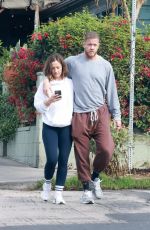 MINKA KELLY and Dan Reynolds Out for Morning Coffee in Los Feliz 11/01/2024