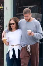 MINKA KELLY and Dan Reynolds Out for Morning Coffee in Los Feliz 11/01/2024