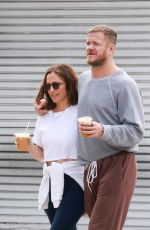 MINKA KELLY and Dan Reynolds Out for Morning Coffee in Los Feliz 11/01/2024