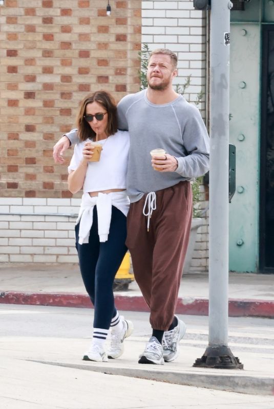 MINKA KELLY and Dan Reynolds Out for Morning Coffee in Los Feliz 11/01/2024