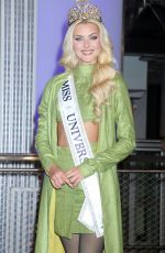 Miss Universe 2024 VICTORIA KJAER THEILVIG Lights Empire State Building in New York 11/22/2024