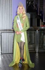 Miss Universe 2024 VICTORIA KJAER THEILVIG Lights Empire State Building in New York 11/22/2024