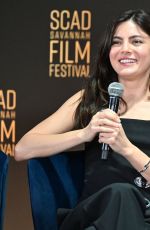MONICA BARBARO at 27th SCAD Savannah Film Festival in Savannah 11/01/2024